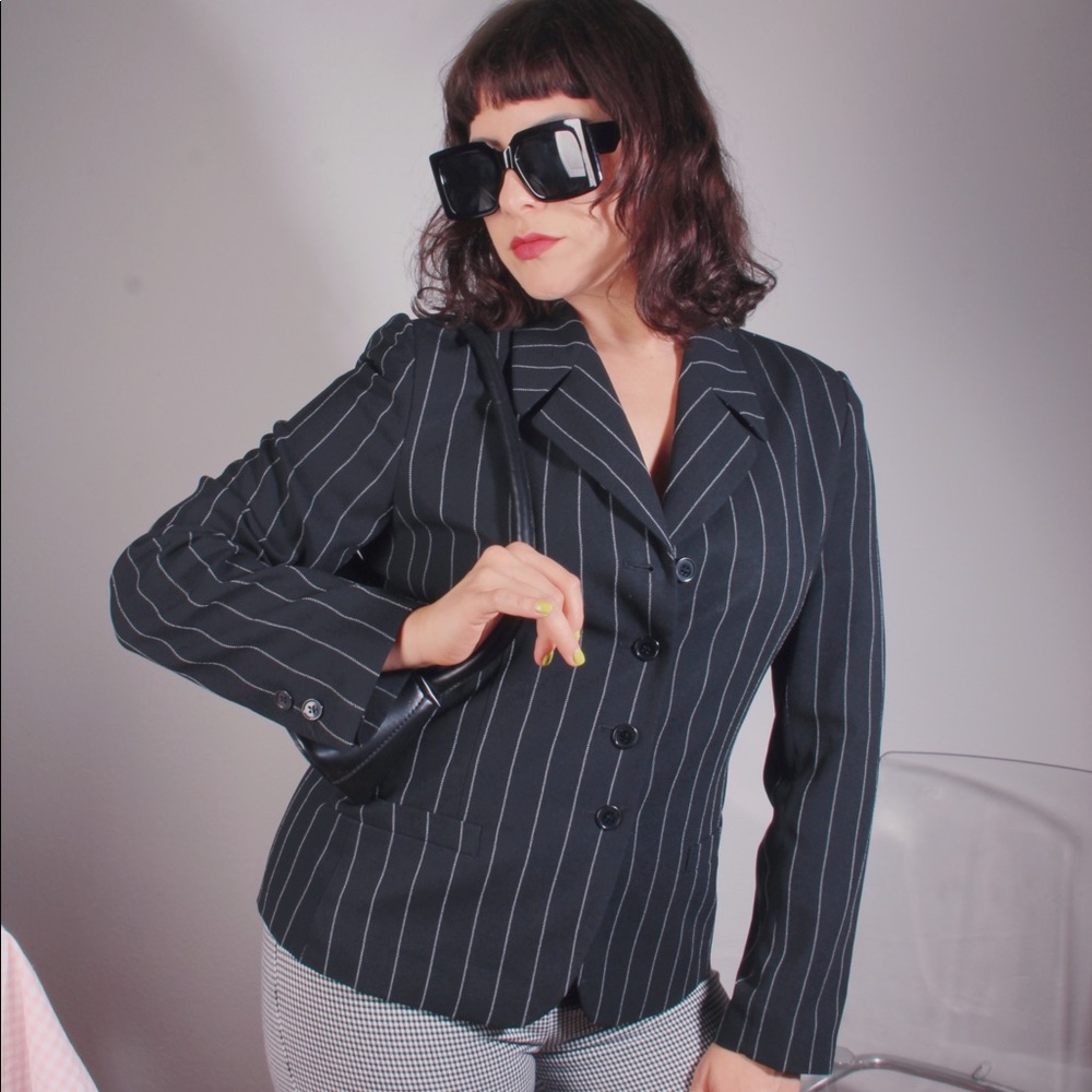 Vintage 90’s Pinstripe Blazer